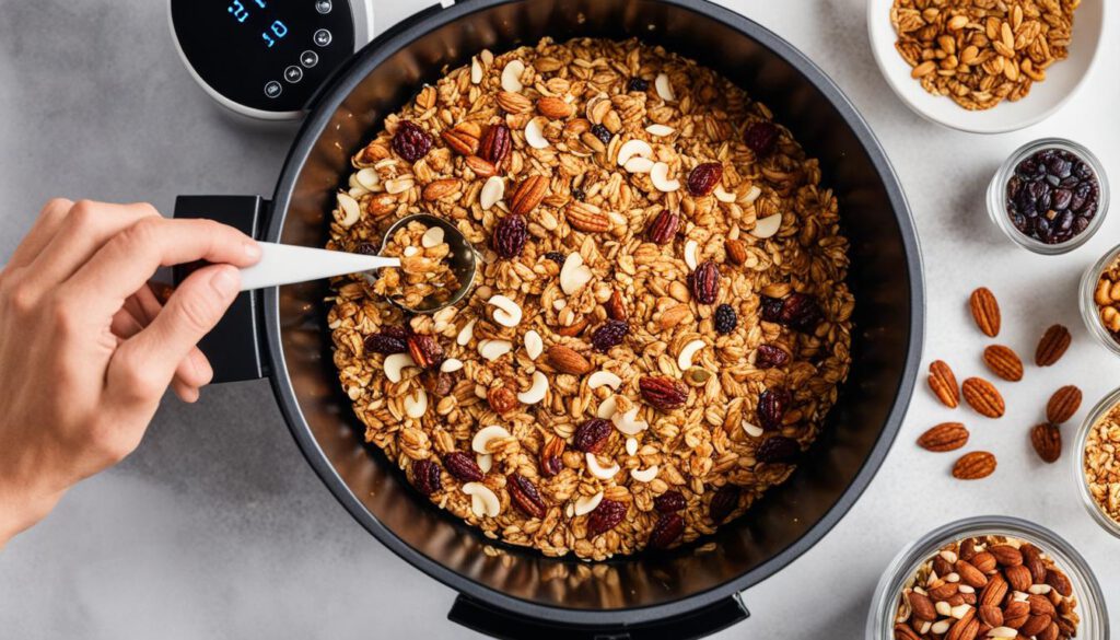 Tips for Making Granola in Air Fryer