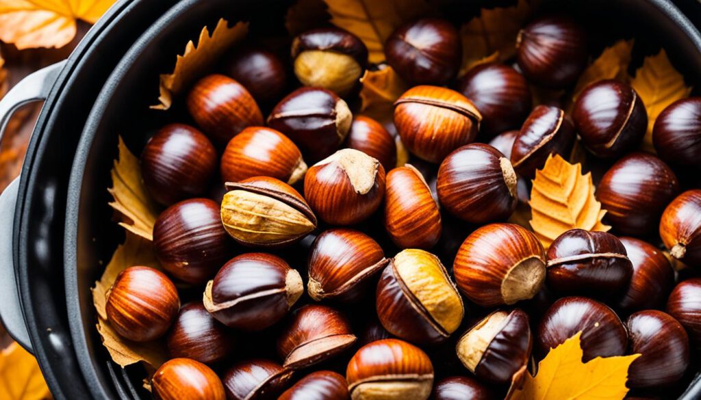 air fryer chestnuts