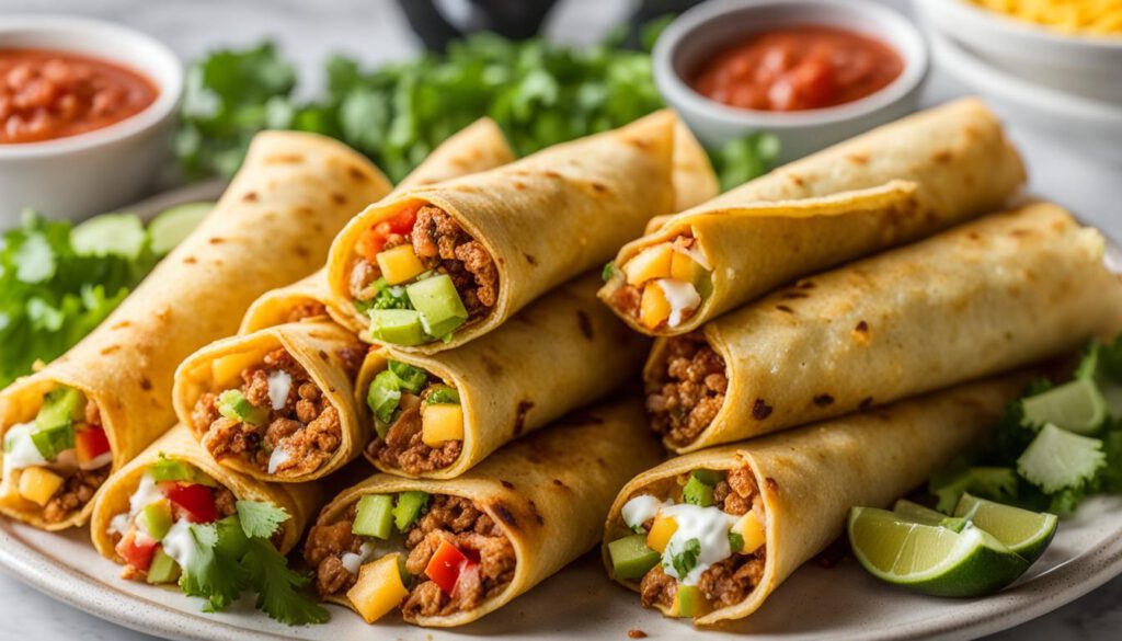 air fryer flautas