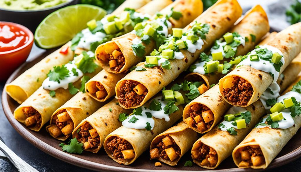 air fryer flautas