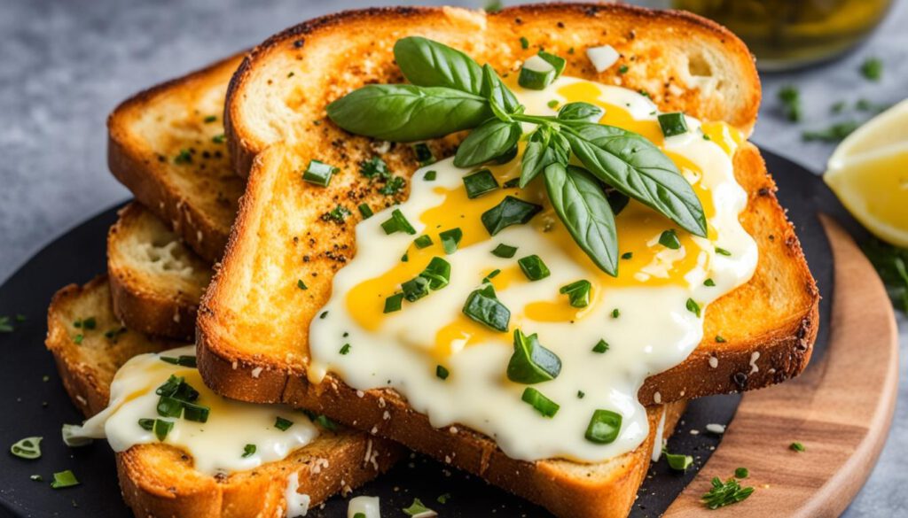 delicious air fryer cheese toast