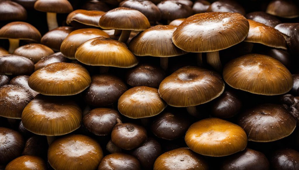 clean mushrooms