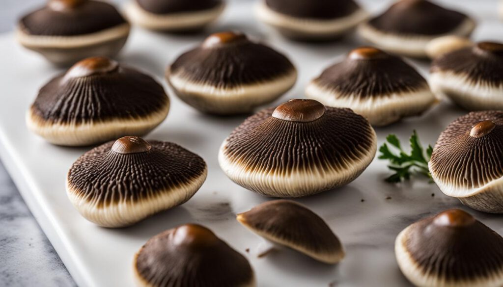 fresh portobello mushrooms