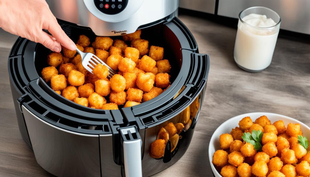 how to make ore ida tater tots in an air fryer