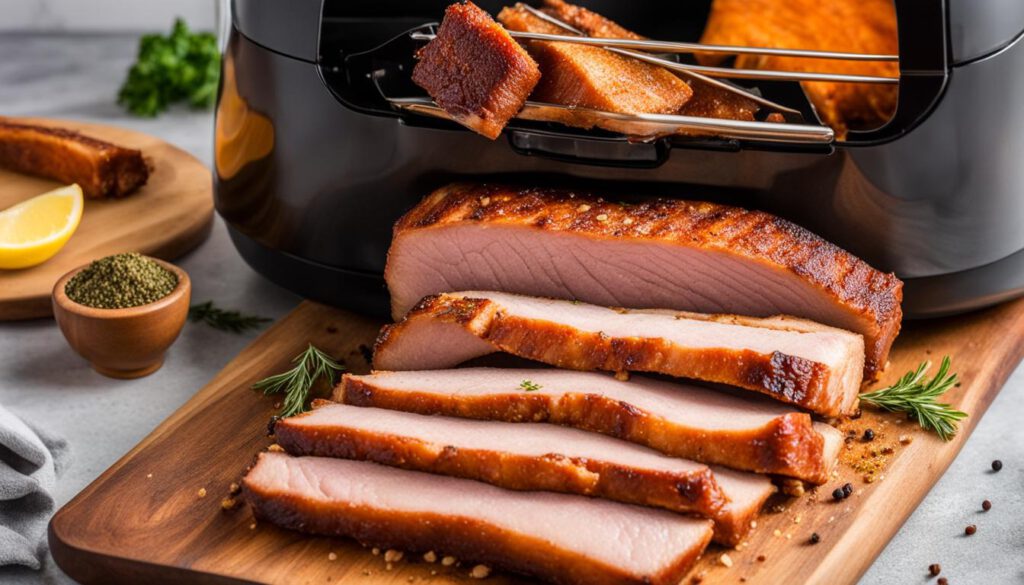 how to make pork belly in an air fryer